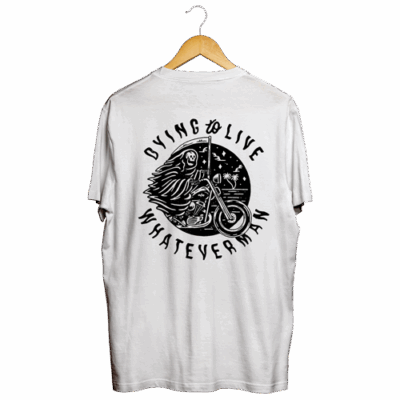 "IRON HORSE" Tee White