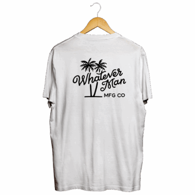 "PALMY" Tee White