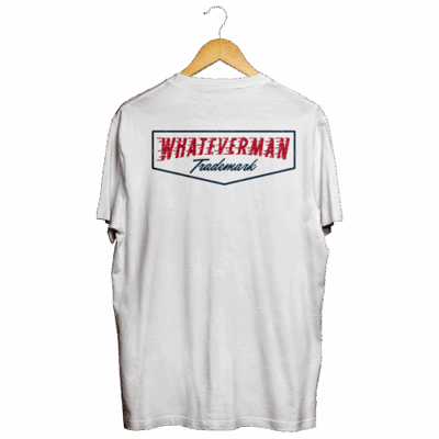 "SPEEDWAY" Tee White